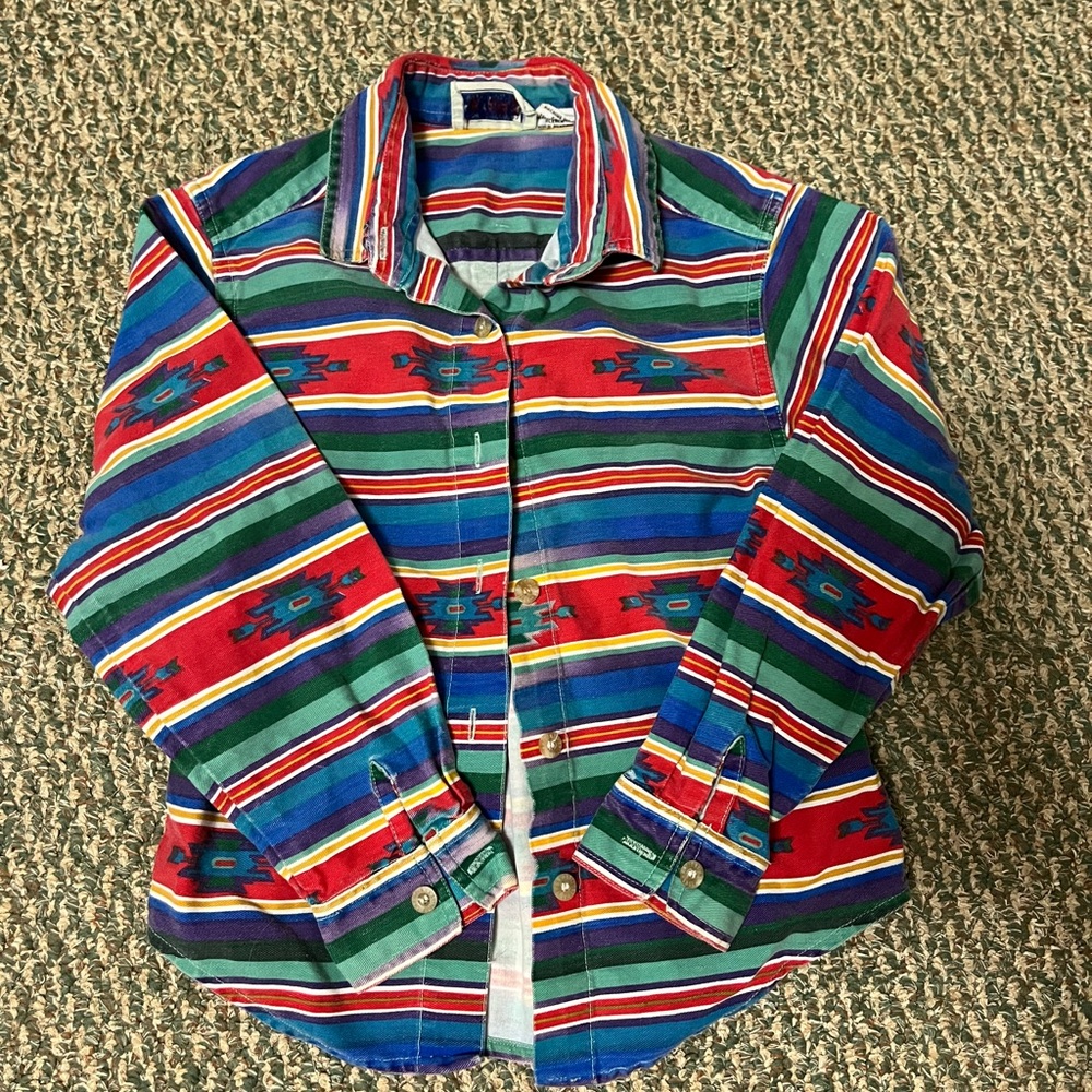 Colorful Striped Kids Shirt